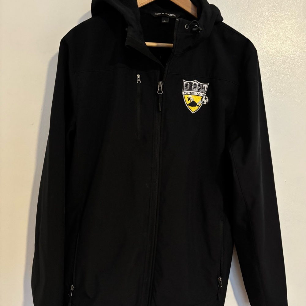 Beach FC by Port Authority Classic Black Jacket